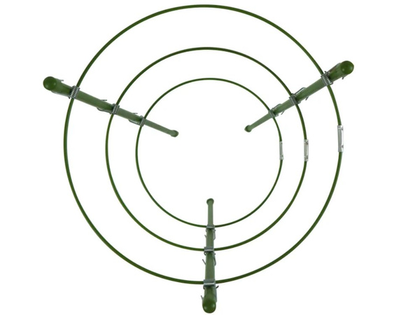 Anneau à fleurs support de plantes échelle ronde et stable