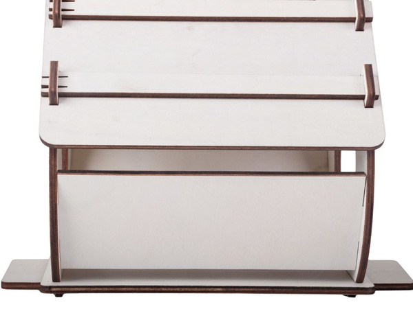 Ptačí budka dřevěná ptačí budka hnízdní box pro montáž barvy diy