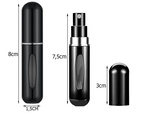 Cestovný rozprašovač s rozprašovačom parfumu 5 ml dávkovač parfumu