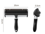 Brosse à rouleau pour nettoyer et ramasser les poils, réutilisable