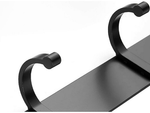 Wall clothes rack for hallway bathroom 5 hooks