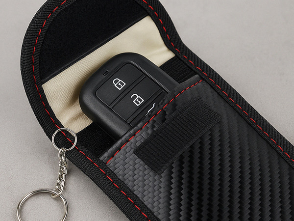 Anti-theft avtomobilski ključni etui rfid signal blocker