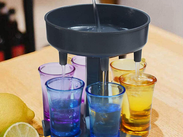 Drinks glass dispenser pouring machine