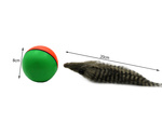 Furet balle de course jouet chat fugueur