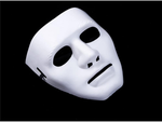 Biela maska na halloween myers horor party