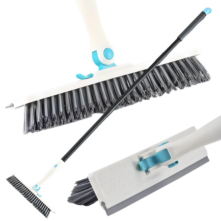 Floor scrubbing brush water brush for floor cleaning 2in1