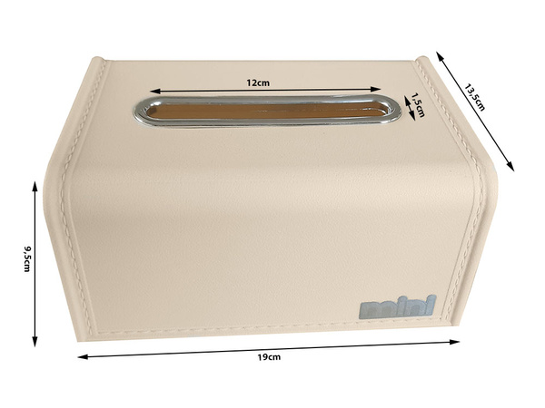 Caja de pañuelos bandeja organizadora de pañuelos