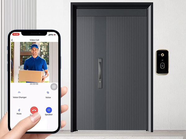 Interfon video fără fir video wifi pentru aplicația gate