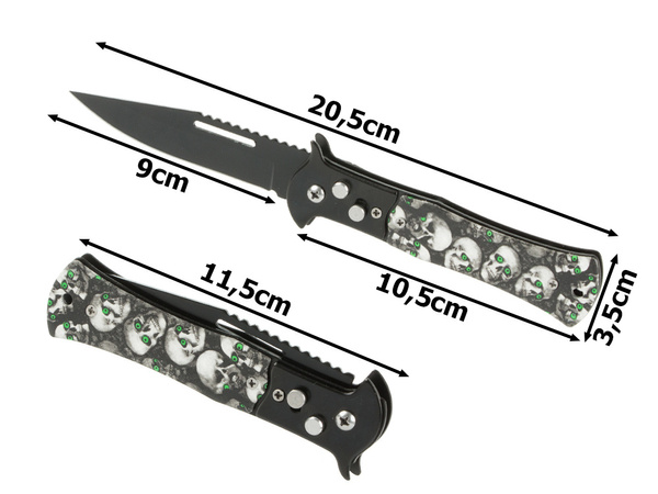 Couteau de poche pliant en acier tactique militaire