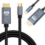 USB-C-HDMI-KABEL ADAPTER USB-HUB TYP C ZU HDMI 4K 180 cm