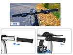 Gumové rukoväte na bicykel