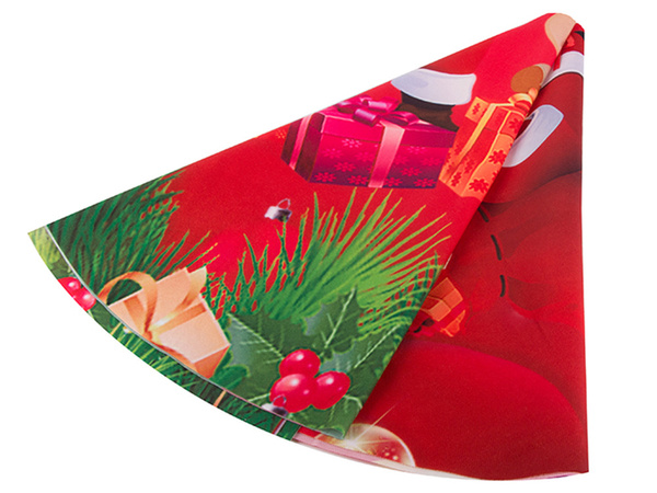 Christmas tree mat christmas cover gift wrap round