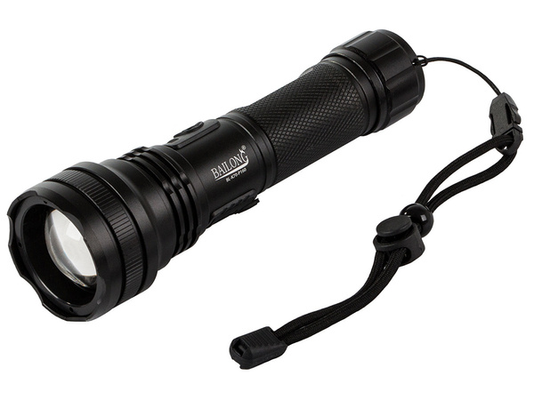 Latarka taktyczna wojskowa bailong zoom led xhp160