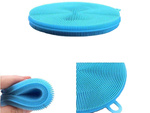 Silicone washer sponge scouring brush vegetable scouring brush