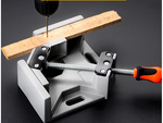 JOINER'S CLAMP ANGLE BRACKET 90 CORNER VISE METAL HANDLE