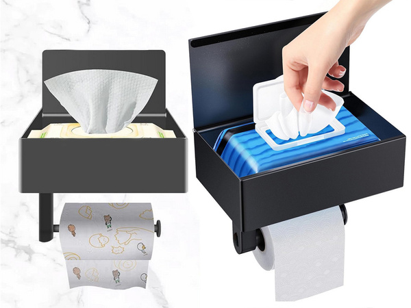 Porte-papier hygiénique loft étagère wc loft acier