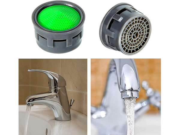 Chapeau aérateur pour robinet m24 chrome