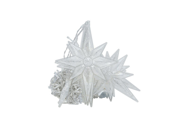 Luces guirnalda estrellas luz cortina 138 led