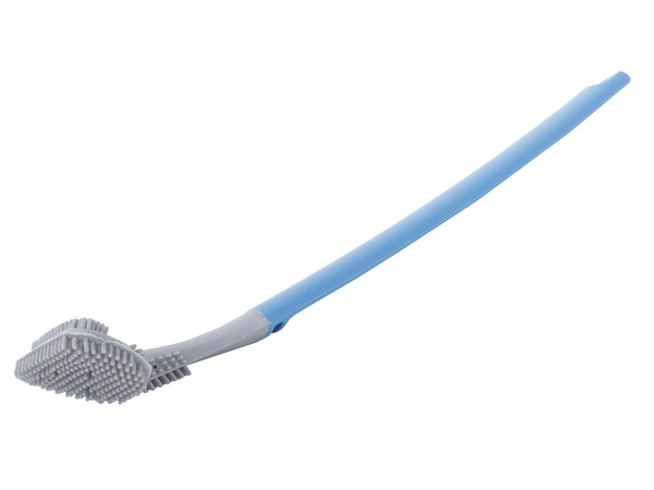 Escobilla de silicona gancho higiénico para inodoro