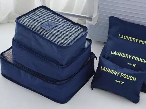Organisateurs de voyage pour sacs à linge x6