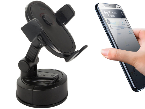 Support de téléphone pour voiture pare-brise tableau de bord voiture cockpit support solide