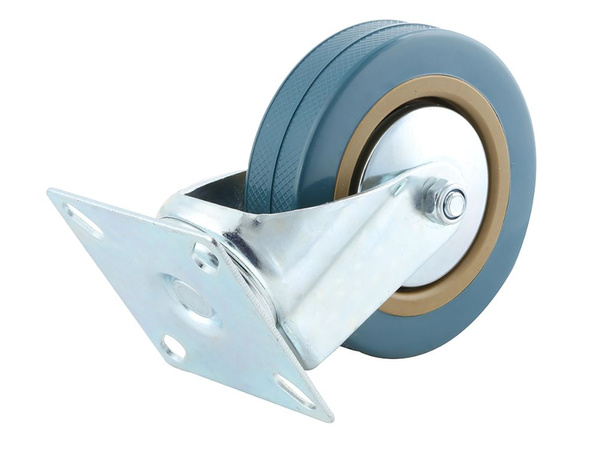 Möbelkollekte 3 inches gummibeschichtetes metall für möbelwagen leise 75mm
