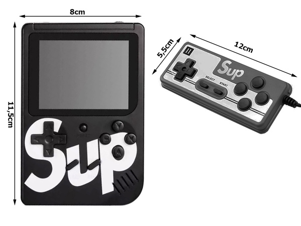 Retro mini portable konsole 400 spiele 3.0 tv spiel box spiele fernbedienung pad