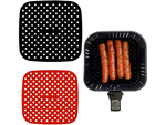 Air fryer's coast coupon, silikons 21 cm kvadrātveida
