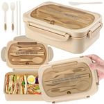 Lunchbox raňajkový box obedár s priehradkami príbory