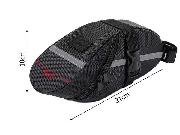 Funda impermeable para alforjas de bicicleta bajo el sillín