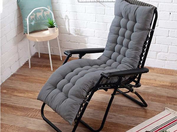 Garden plain landscape push cushion 170x50 cm storas dygsniuotas sėdimasis baldas