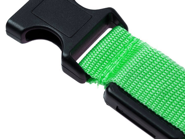 Led osvetlitveni ovratnik za pse in mačke z nastavljivo osvetlitvijo 59 cm