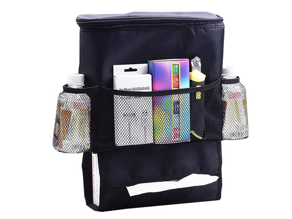 Organizador de sillas de coche con bolsa térmica