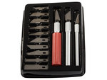 Modelare cuțit bisturiu 13 lame caz set