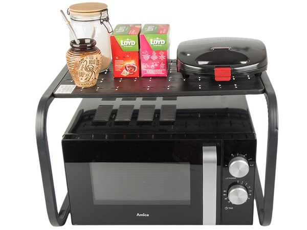 Soporte para microondas estante de cocina organizador para microondas loft armario