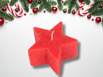 Weihnachtliche duftkerze sterne weihnachtliche duftkerze