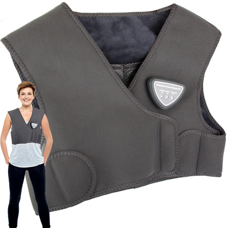 Electric heating waistcoat wireless back massager usb