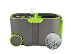 Rotationsmop 360 turbo eimer set 2x mikrofaserpads