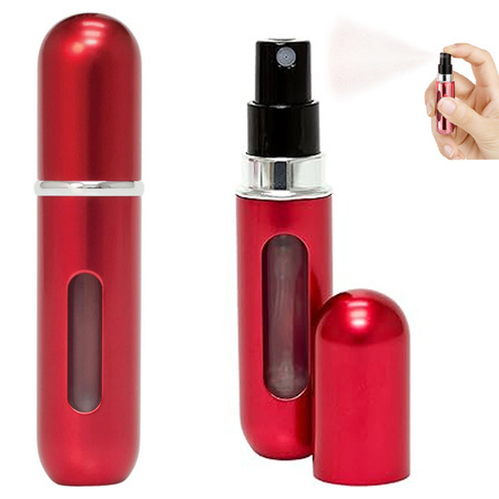 Travel atomiser with perfume atomiser flacon 5ml perfume dispenser