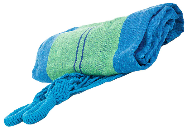 Värvivärvitud aedi hammak üksiklikuline 200x80 pocket etui