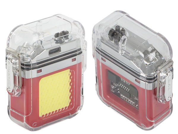 Encendedor de plasma con lampara led usb electrica