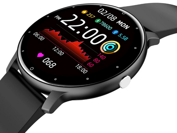 Viedpulkstenis sieviešu pulkstenis vīriešu gumijas siksna sporta bluetooth zvani