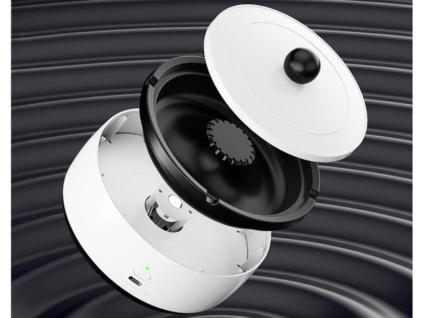 Pažangus automobilio peleninės savaime užgęstantis bekvapis valiklis