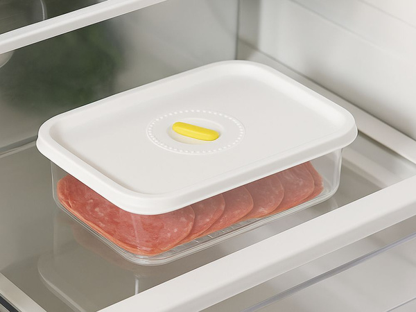 Food container with lid airtight kitchen organiser 1.4 l 1400 ml