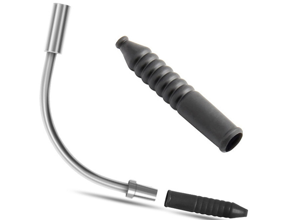 90stupňová trubka pro brzdy jízdních kol s gumičkami v-brake sada