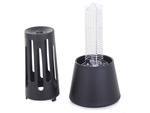 Lámpara insecticida para mosquitos insectos moscas uv eficaz 5w cepillo silencioso