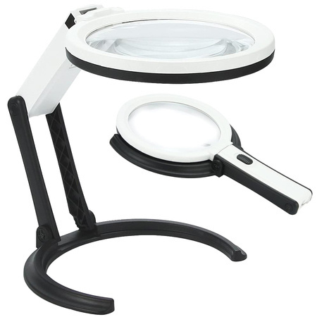 Luup suurenduslamp 1.8x 138mm valgustatud