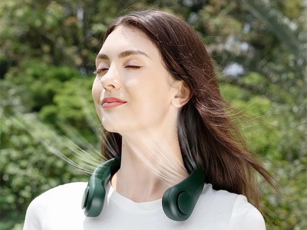 Fan neck fan portable air conditioner wireless rechargeable battery