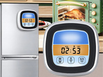 Digital meat food thermometer for barbecue -50°c 300°c