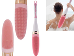 Silicone back massager brush